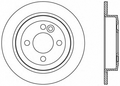 OPEN PARTS bdr243010 -  Тормозной диск
